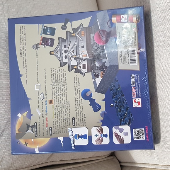 KiddyKiddoUSA Flying Ninja Kids Table top Board Game Trains Motor Skills & Focus - Picture 2 of 11